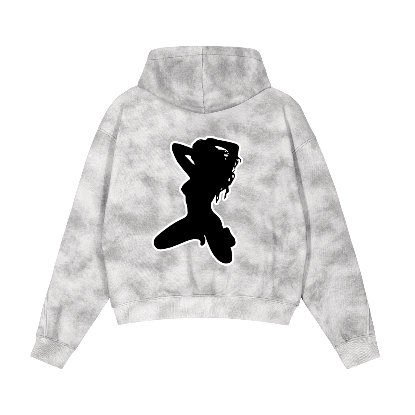 CID Dirty Washed Boxy Hoodie