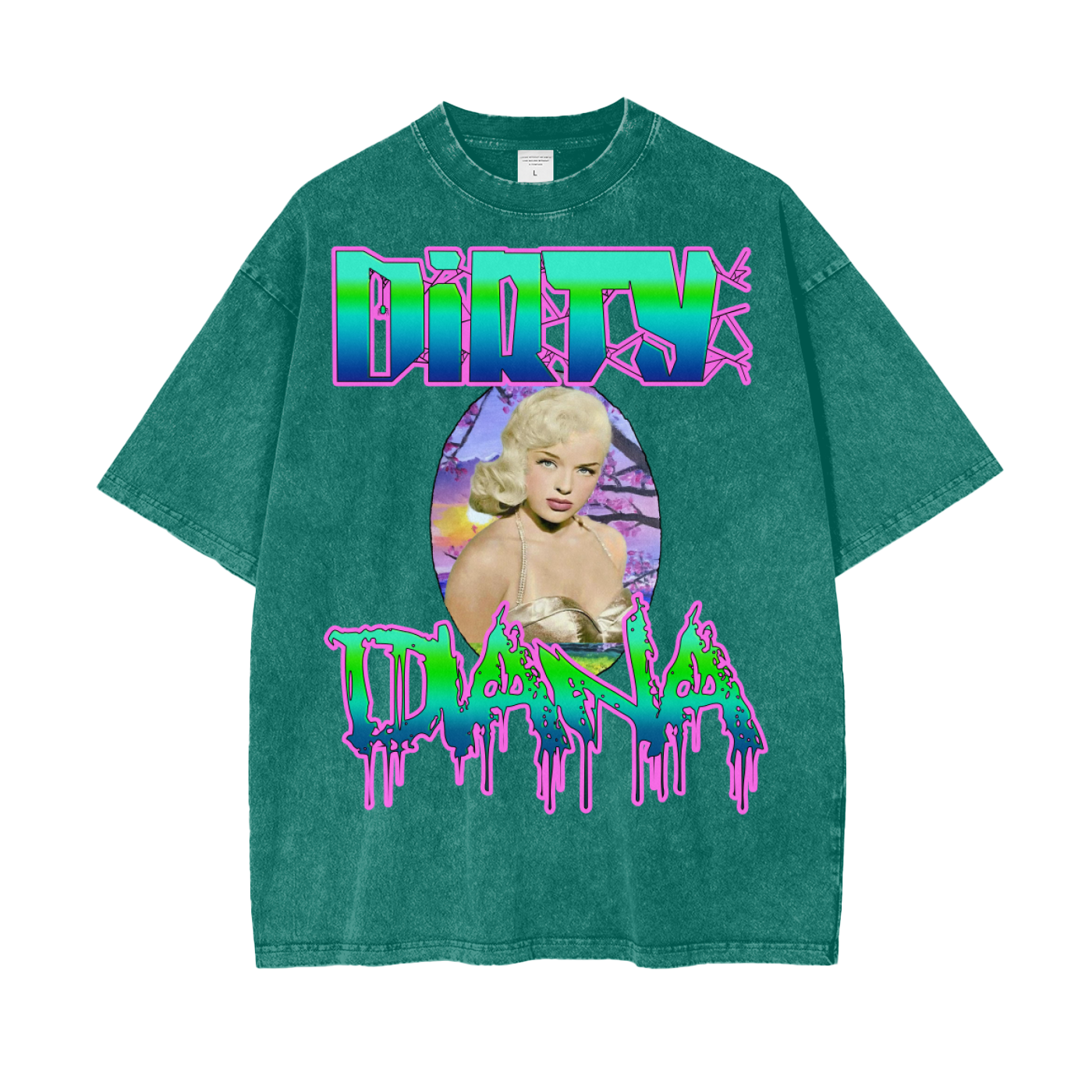 Oversize Snow Washed T-Shirt