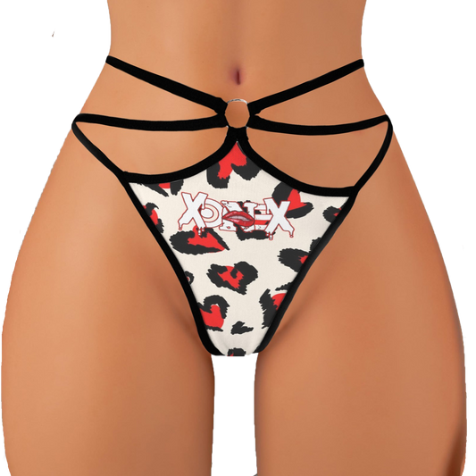 Limited Edition XONEX LOVE BOMB SEXY T back ring Thongs