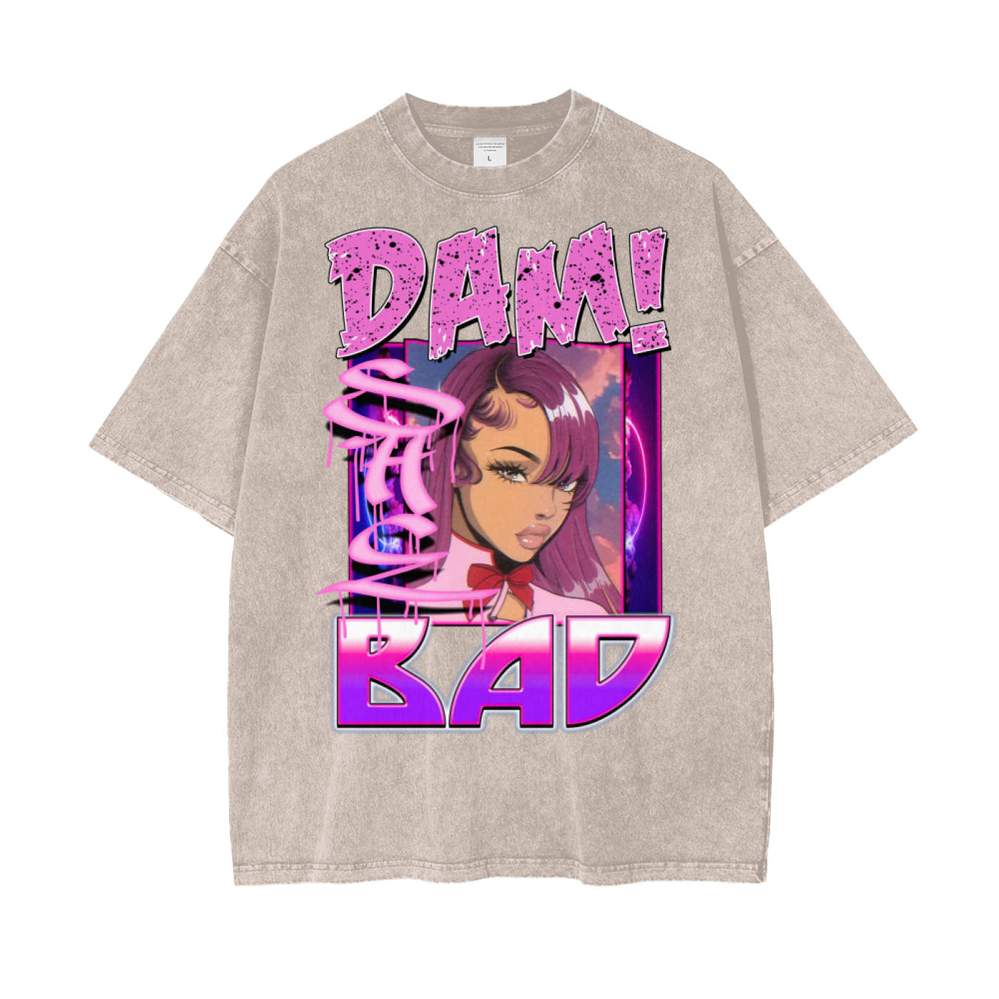 Oversize Snow Washed T-Shirt