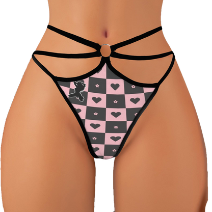 Love Bomb Collection Sexy T back ring Thongs