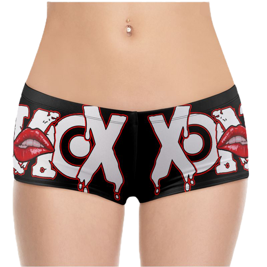 Limited Edition XONEX LUV Black Booty Shorts