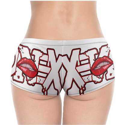 Limited Edition XONEX LUV White Booty Shorts